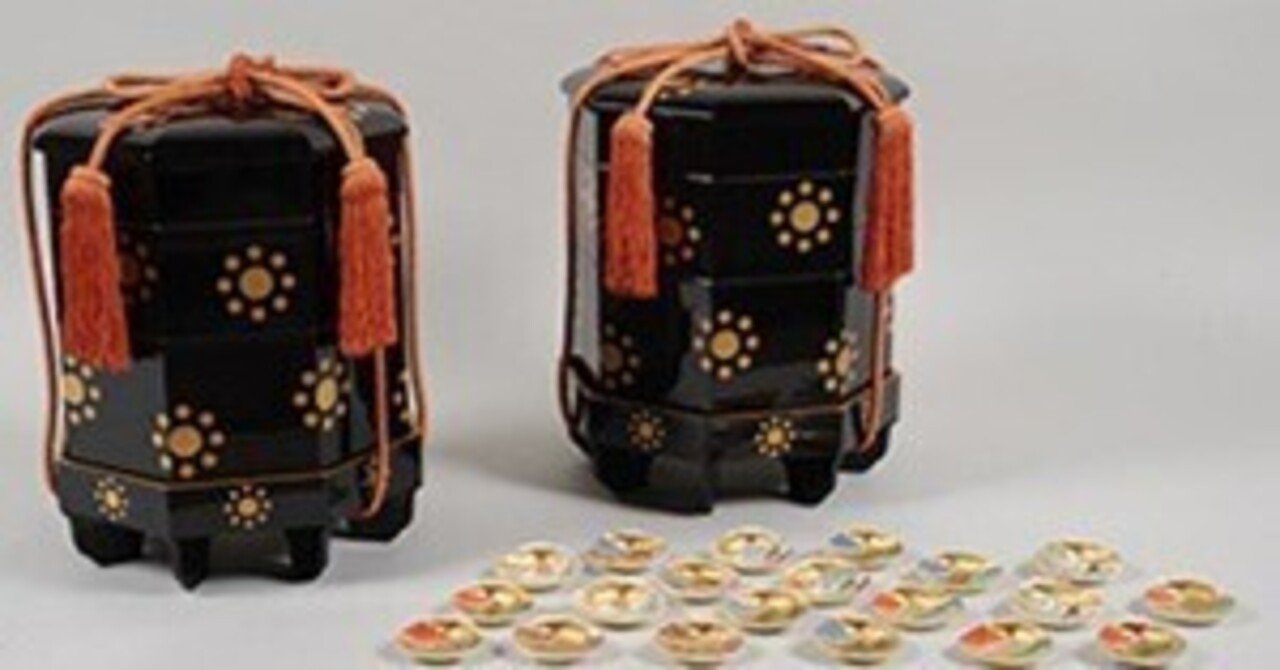 貴重な資料です！！　細川家祐筆使用九曜紋入　金銀蒔絵　硯文庫（大修復済） / 戦国武将　輪島塗 永青文庫美術館