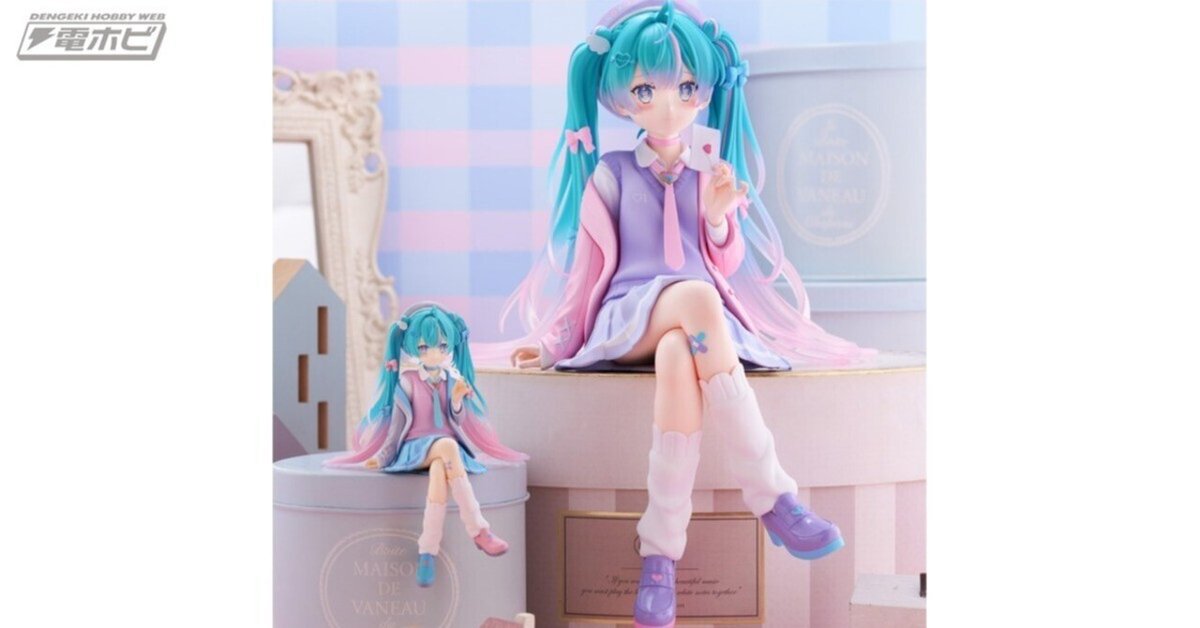 初音ミク ぬーどるストッパーフィギュア 黒星紅白 フリュープライズ公式 on X: 