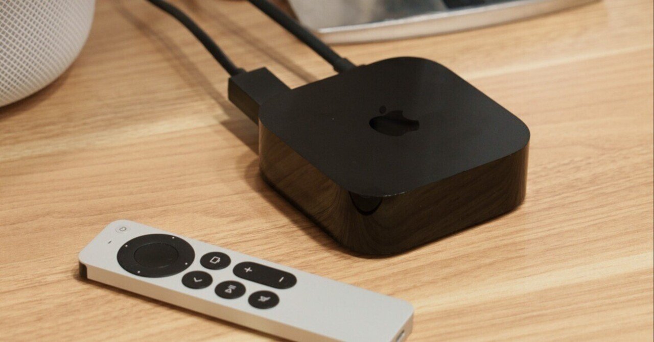 Apple TV 4Kの便利な機能とは？私が愛用する理由｜Kazuya