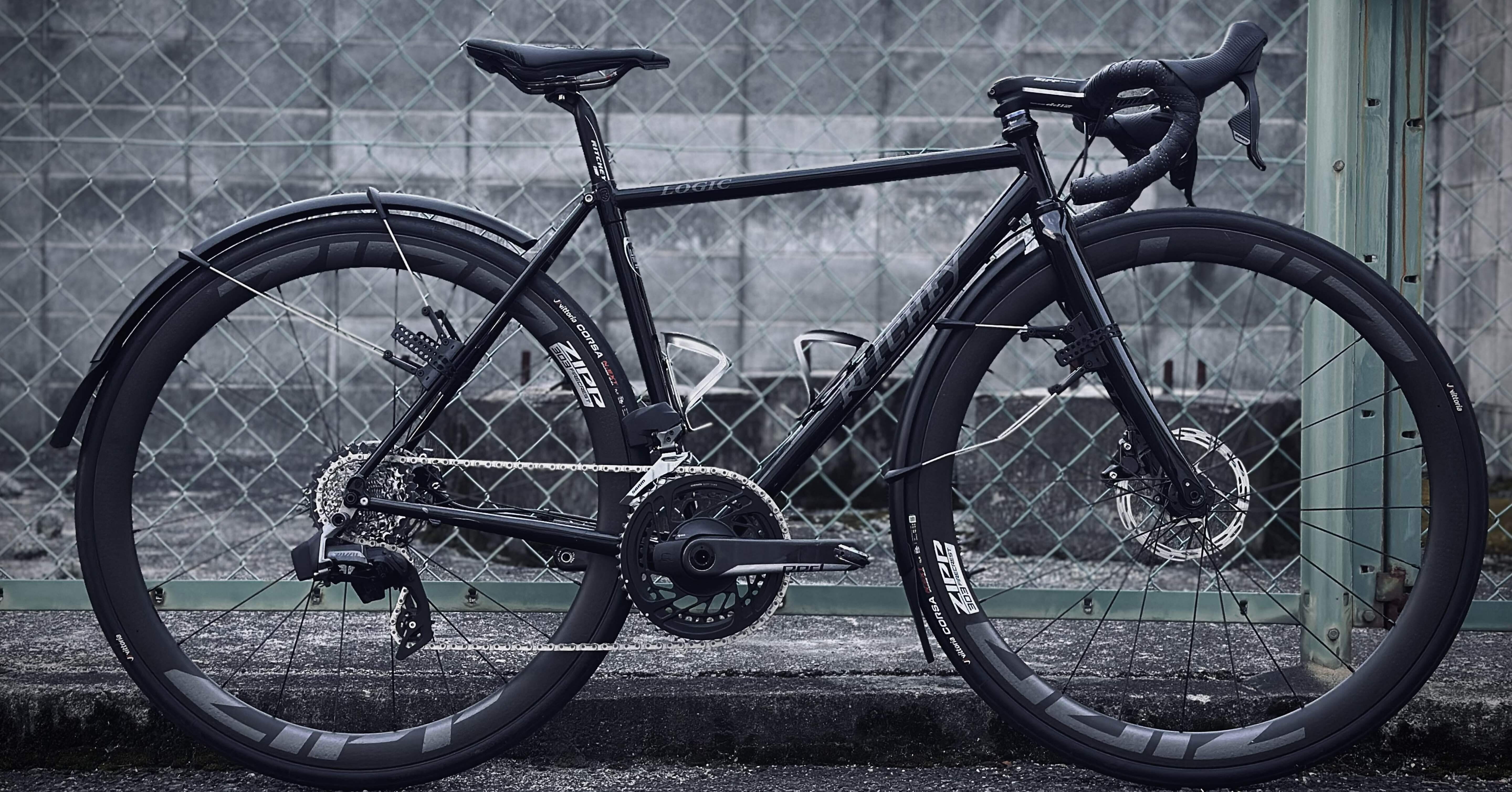 梅雨にピッタリ！スマートな泥除け付けてみた｜877Bicycle🍌