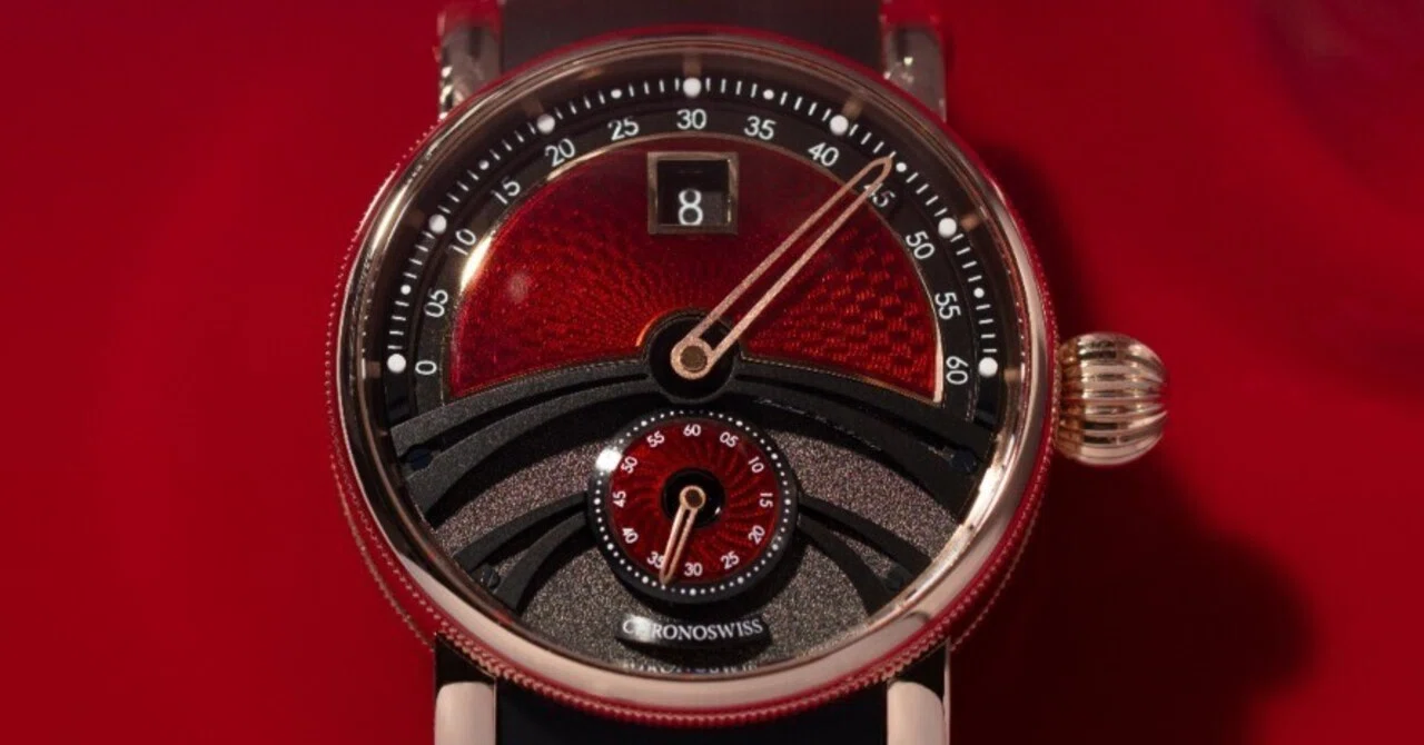 デルフィス ドラキュラ CH-1421.1E-BKRE｜CHRONOSWISS クロノスイス