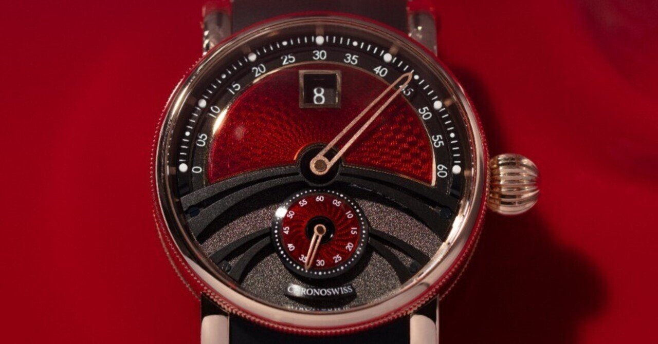 デルフィス ドラキュラ CH-1421.1E-BKRE｜CHRONOSWISS クロノスイス