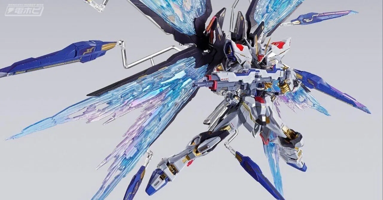 新品未開封】L BUILD ストライクフリーダムガンダム + 光の翼 新品未開封】L BUILD ストライクフリーダムガンダム + 光の翼