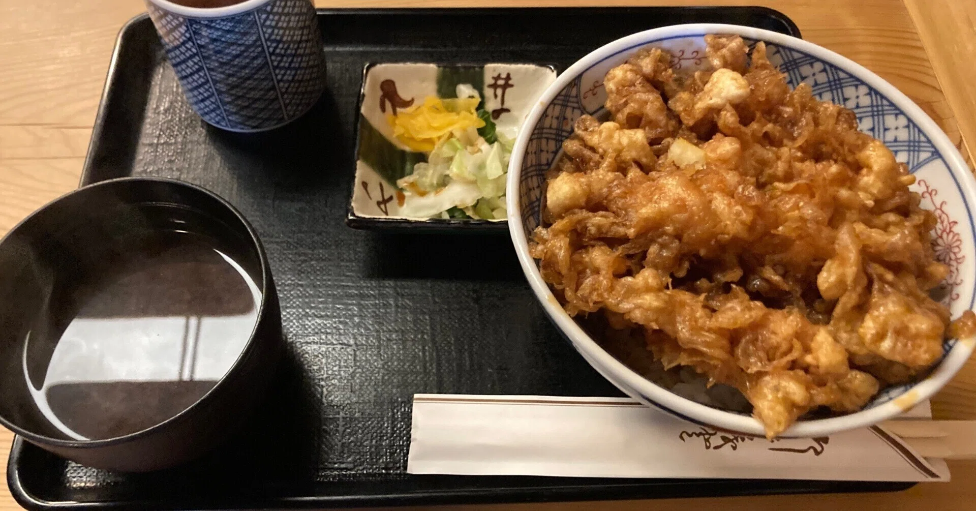 赤坂「天茂」かき揚げ丼、ここは日本の食文化遺産である｜野猿（やえん）