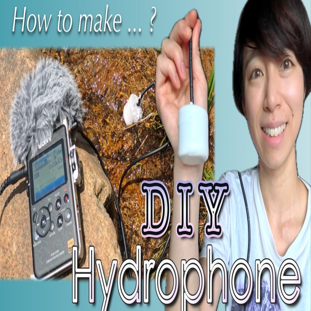 How To Make DIY Hydrophone -水中マイクを作ってみた!｜Yuri Urano