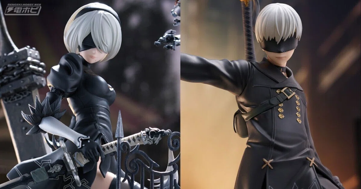 ニーアオートマタ 9S 付属品（武器や衣装も丁寧に再現！『NieR 