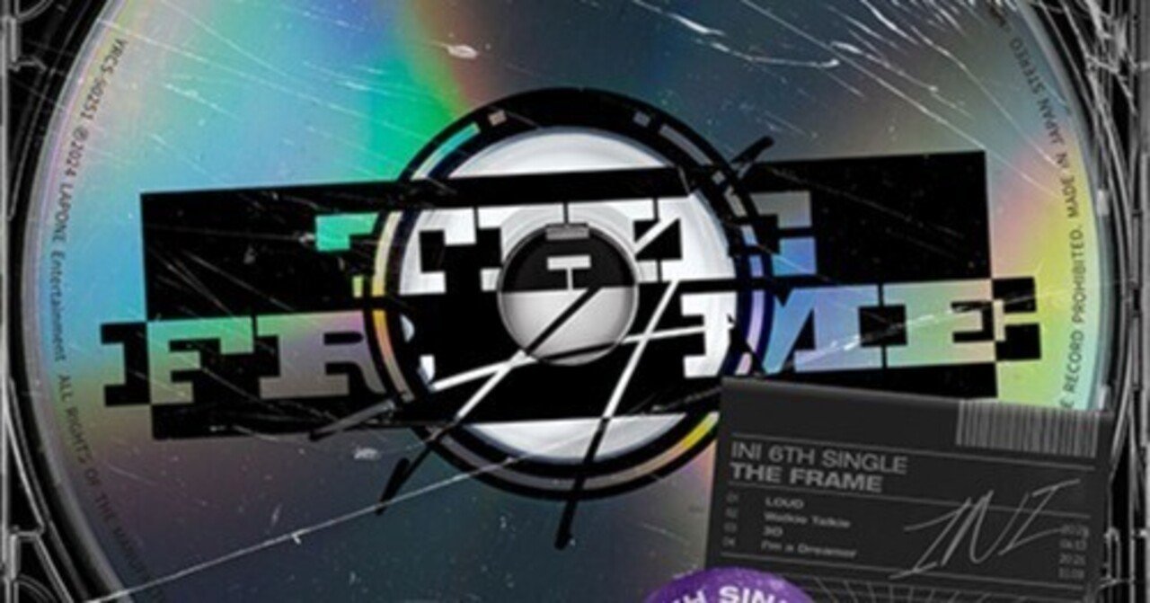 INI 〚THE FRAME〛通常盤 10枚 THE FRAME＜3形態セット＞