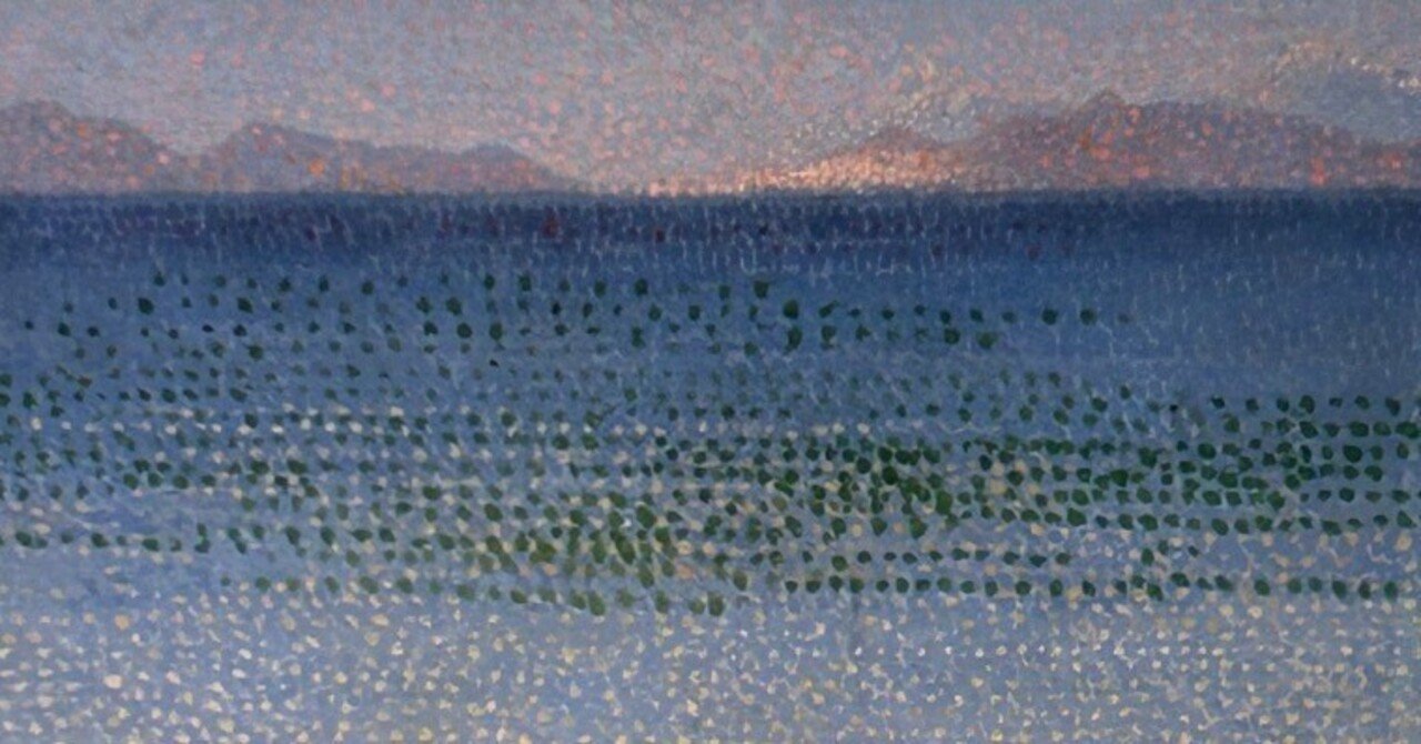 子供のためのオルセー美術館(124)ひかる海の向こう/黄金の島・クロス