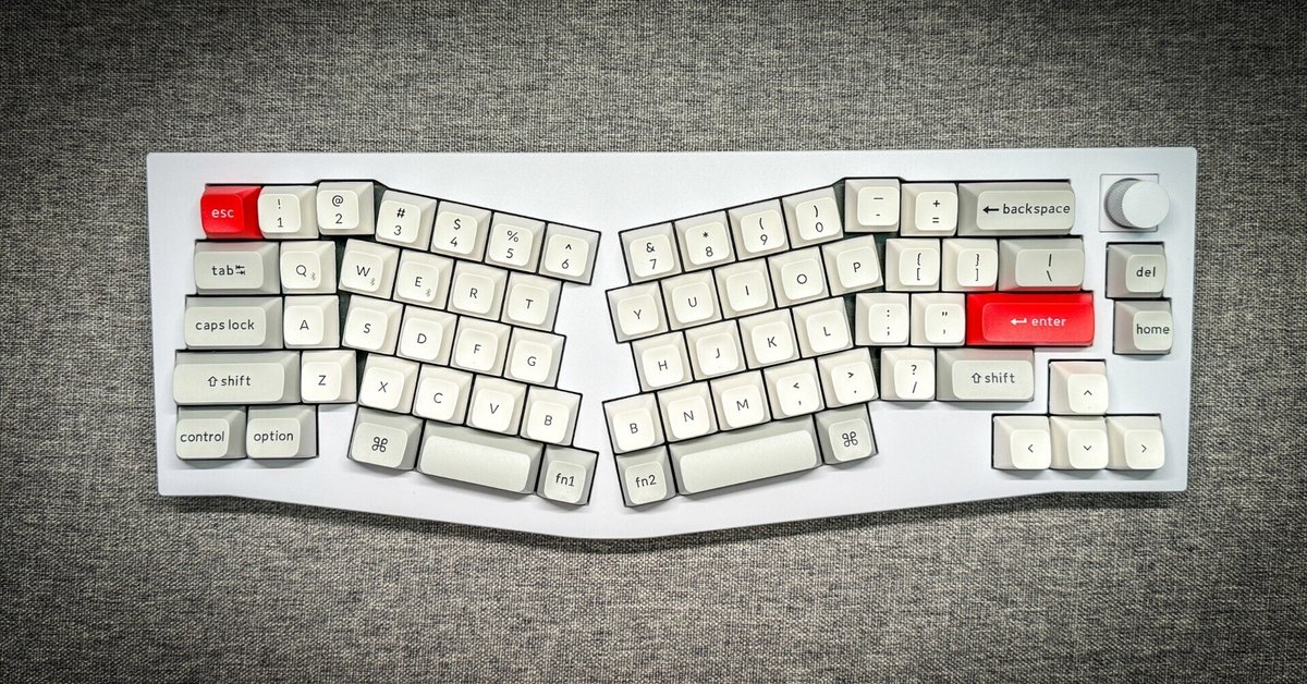 アリスレイアウトのKeychron Q8 を買っちゃった！思った以上に