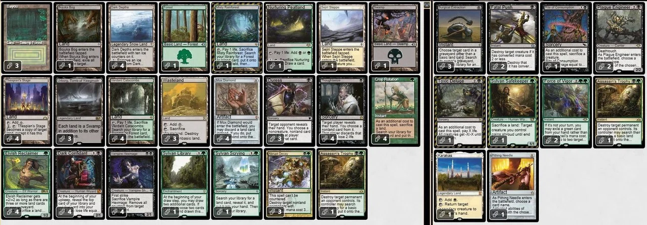 MTG ターボデプス デッキ BGデプス徹底分析 ～3つのデプス、デッキ構築からその対策まで～｜てら
