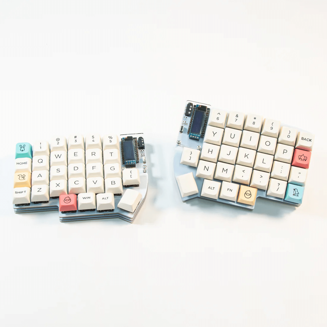 ロウスタッガード配列キーボードKaineko42R ロウスタッガード配列キーボード Kaineko42R - Daraku-Neko - BOOTH