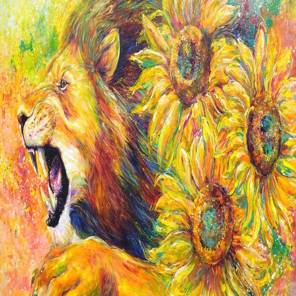 統率力のあるライオン🦁｜Yuna
