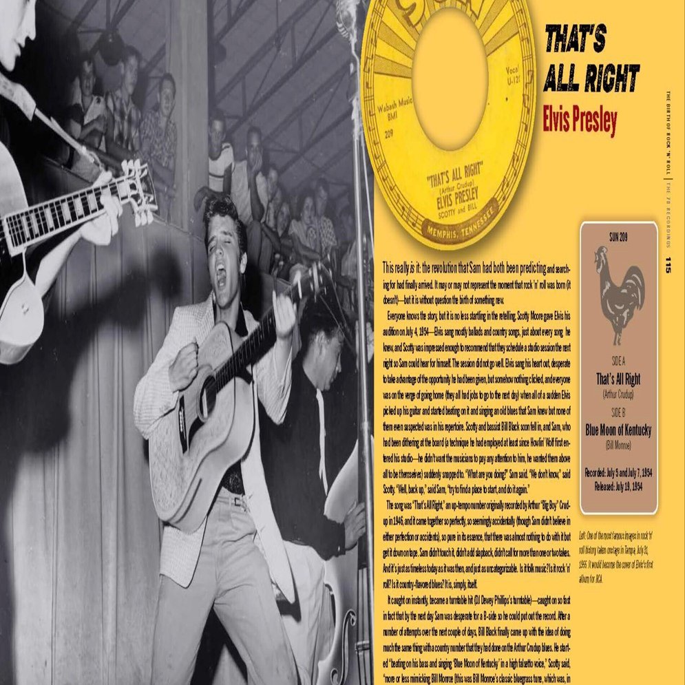 今日が実はロックンロール生誕70周年説も！エルヴィス・プレスリー