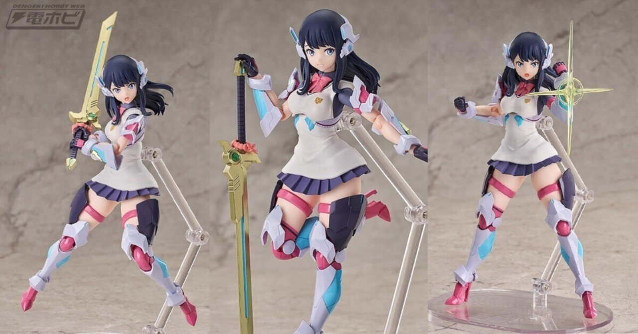 魅惑の太ももやグリッドマンの武装も再現！『グリッドマン ユニバース