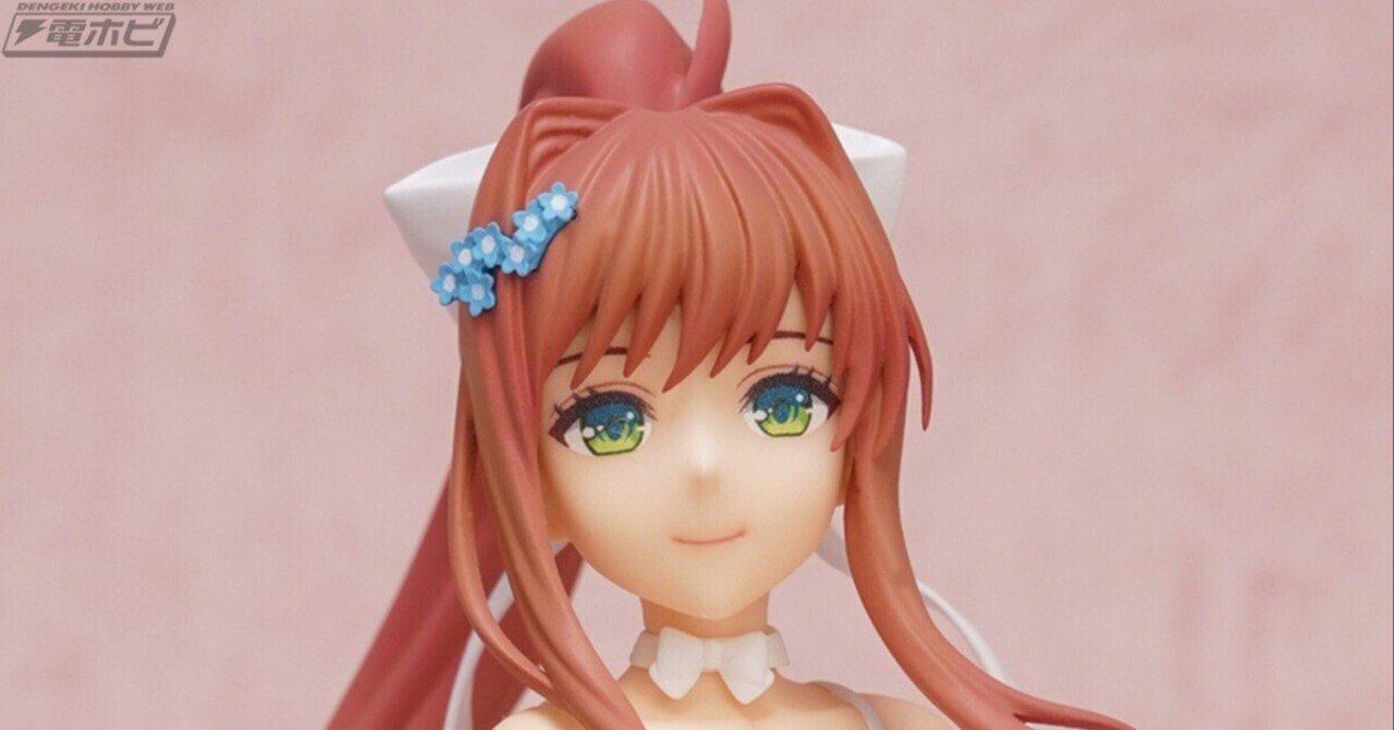 白ドレス姿が愛らしい！『ドキドキ文芸部』POP UP PARADE モニカ