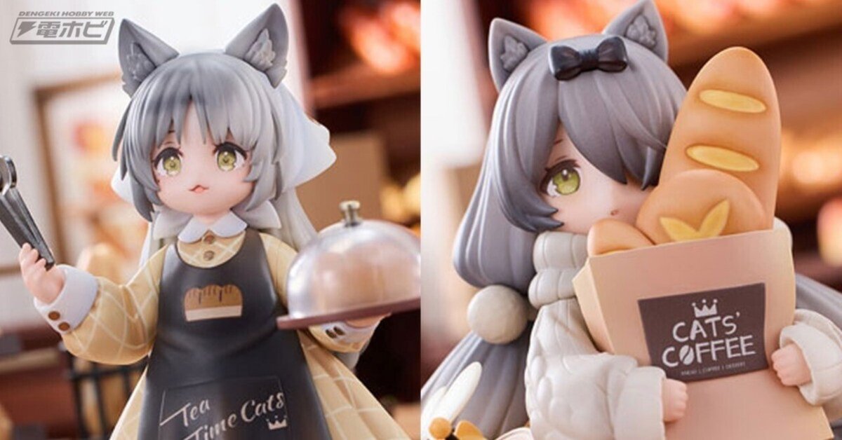 ネコミミ少女たちとパン屋さんの多彩な小物が可愛い！オリジナル