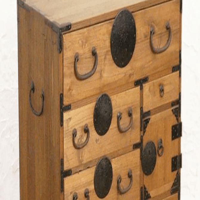 和箪笥各部の名称と引手金具の種類｜よみもの｜アンティーク