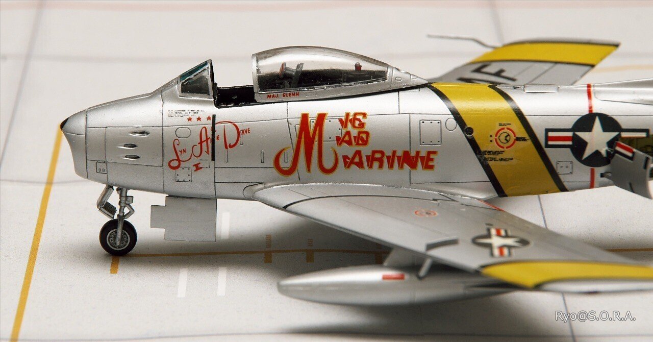 プラモデル製作記 フジミ 1/72 F-86F セーバー ミグキラー｜Ryo@S.O.R.A.