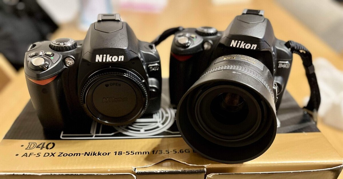 もう1台、Nikon（ニコン）D40｜倉本シオ 