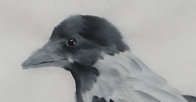 墨でズキンガラス｜KaoRu IsjDha