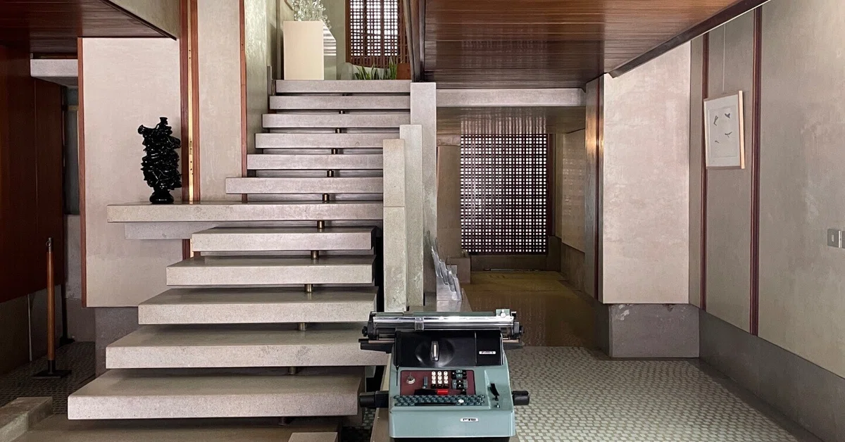 オリべッティ・ショールーム（Negozio Olivetti）：ヴェネツィアのサン