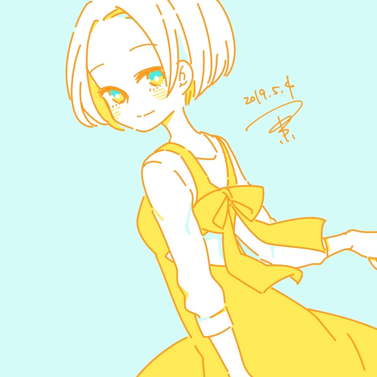 19年5月のらくがきまとめ 一束 イラストレーター Live2dデザイナー Note