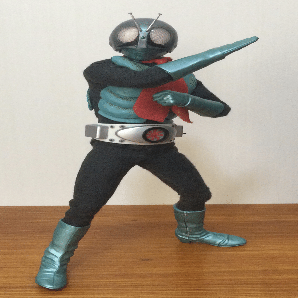 RAH220DX 仮面ライダー旧1号の修復｜自由なダム・ガン