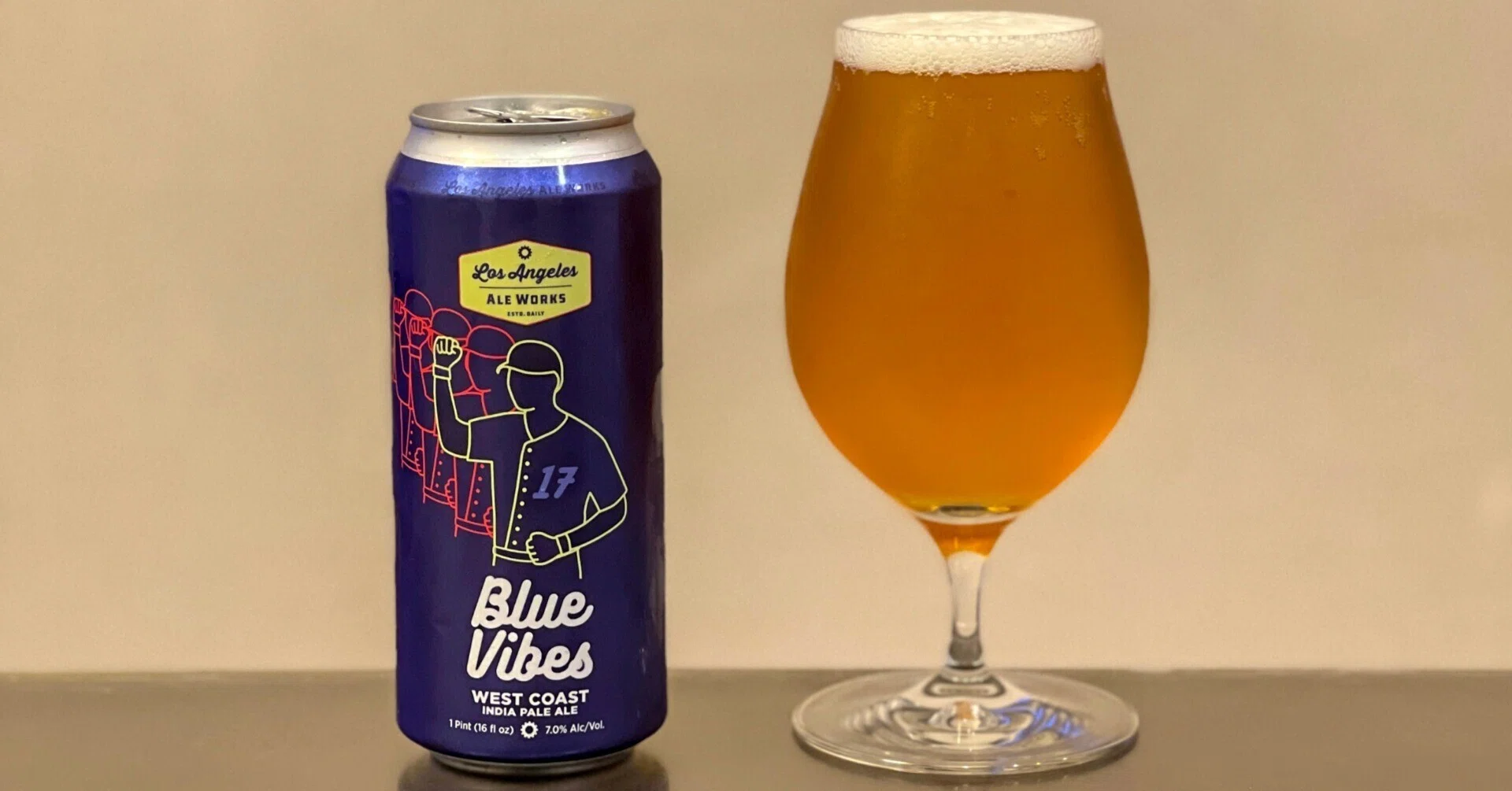 Los Angeles Ale Worksの「Blue Vibes」｜yamashin0120
