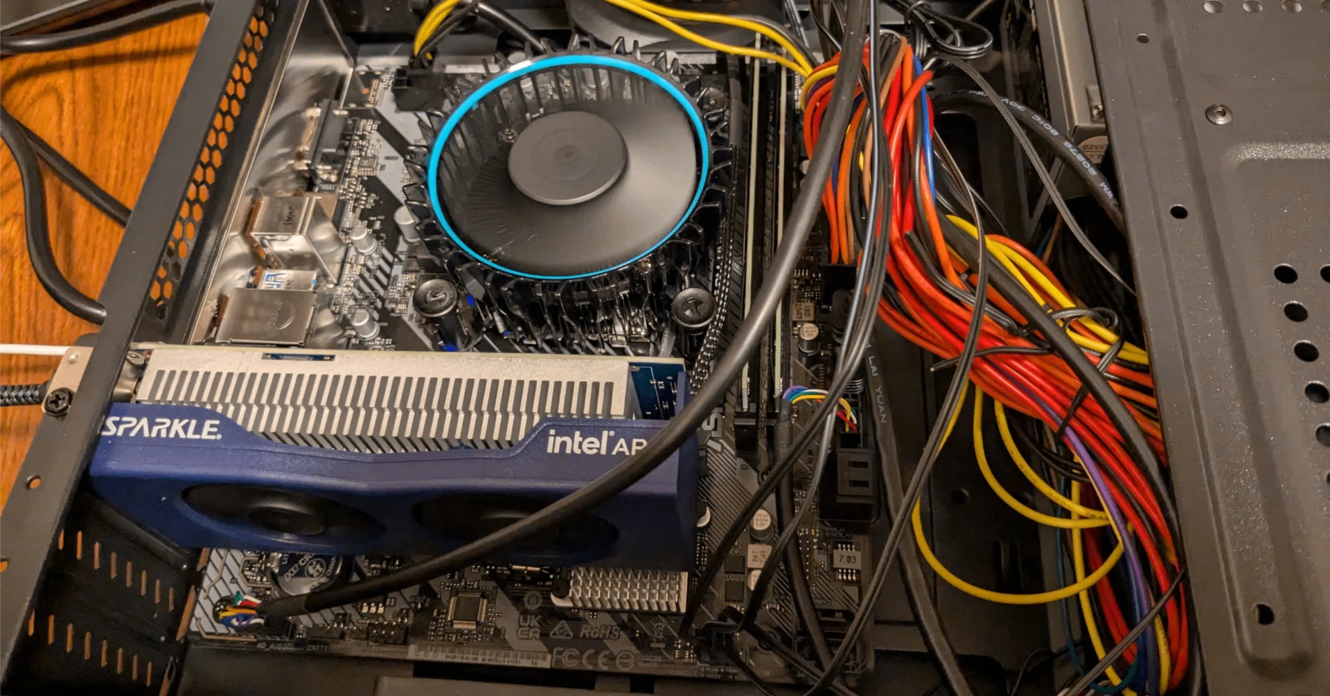intel arcで安くて小さいpcを組んでみた話｜ぱるちゃんparuchan