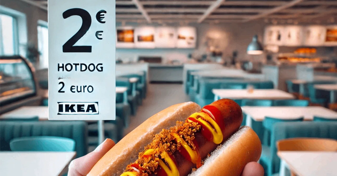 IKEAのホットドック2ユーロ。どう思います？｜ガストさん