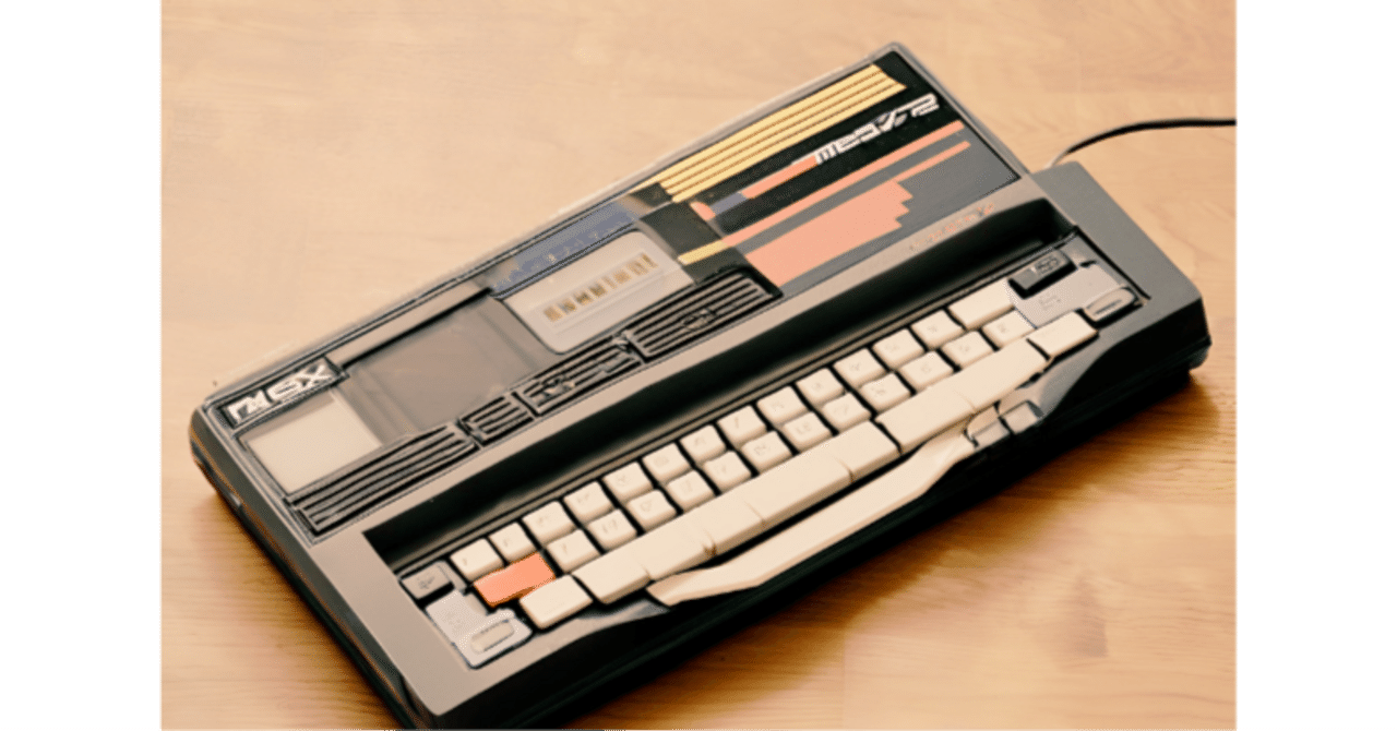 Casio PV-7 - MSXの異端児｜kzn