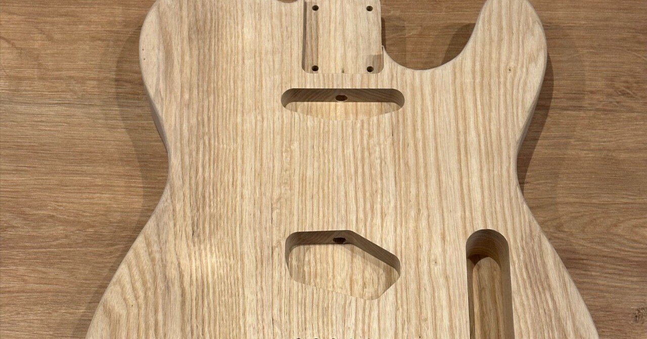 テレキャス風ギター製作日記(1)｜Tokage 100%