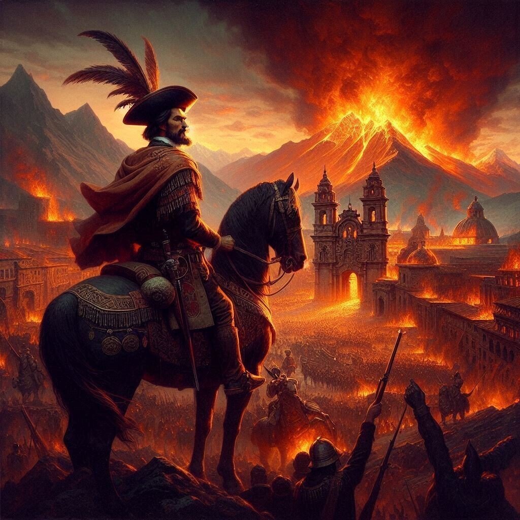 「フランシスコ・ピサロ。聞いたことあるわ」 「貧乏貴族の出だが、新世界の探索で有名じゃからな」 田舎育ちのマリカでも知ってる有名人らしい