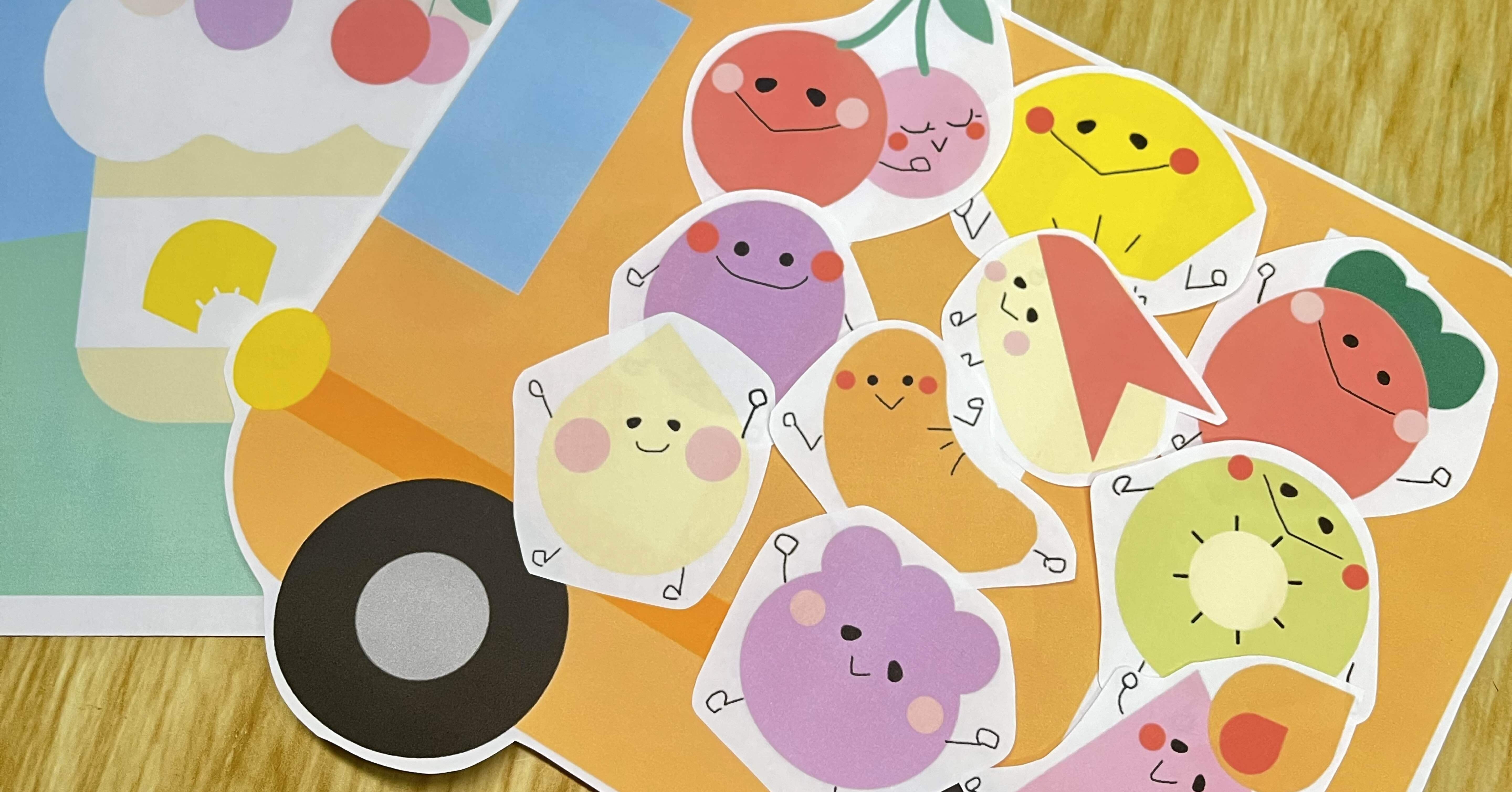 お誕生日バス（データ）｜きのぴ✂️製作アイディア✂️