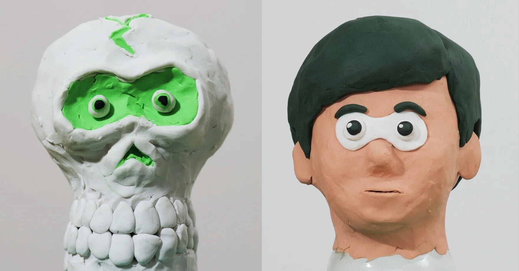 白髪ヤンキー　粘土　制作 私の原点「ねんど」 を使って世界のトップクリエイターを目指す