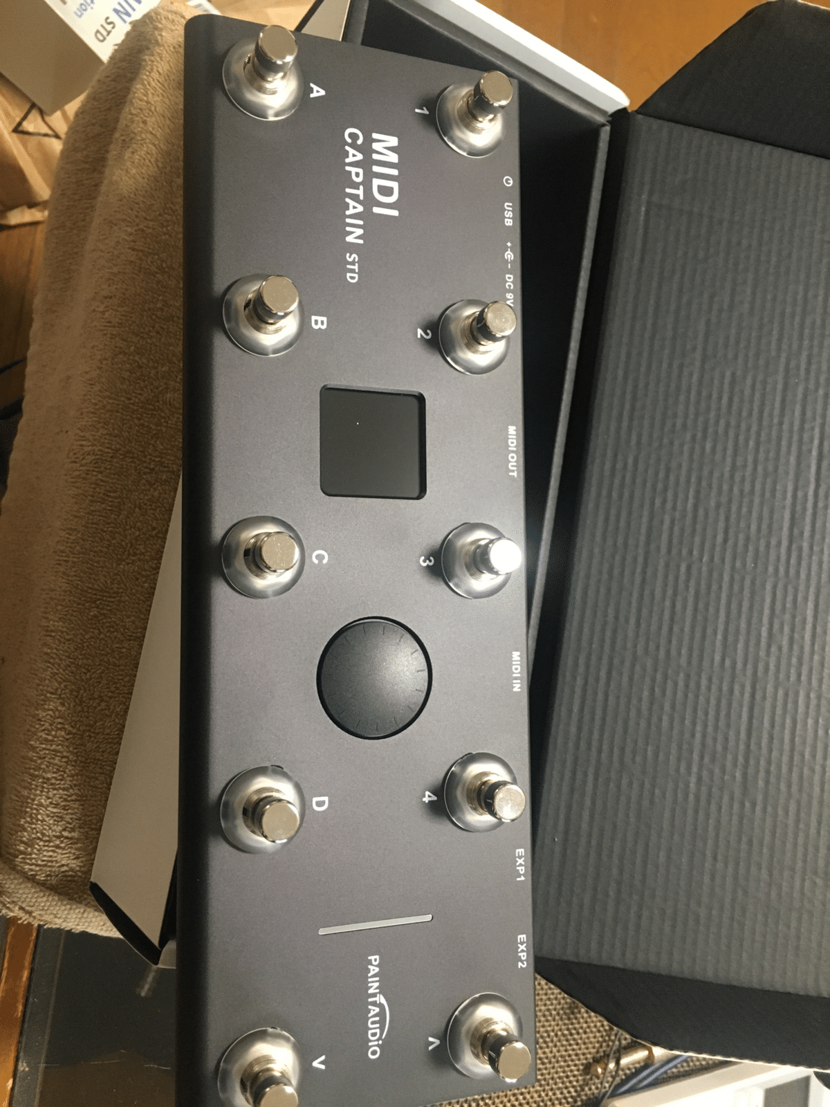 PAINT AUDIO / MIDI CAPTAIN ブラック PAINT AUDIO ( ペイントオーディオ ) MIDI CAPTAIN ブラック