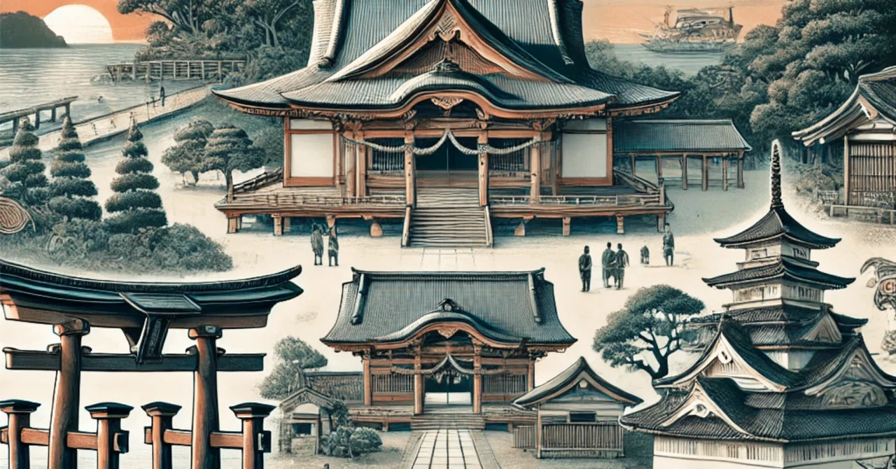 非売品 内務省公式写真 神社建築 伊勢系 古写真 明治期 神社アート芸術
