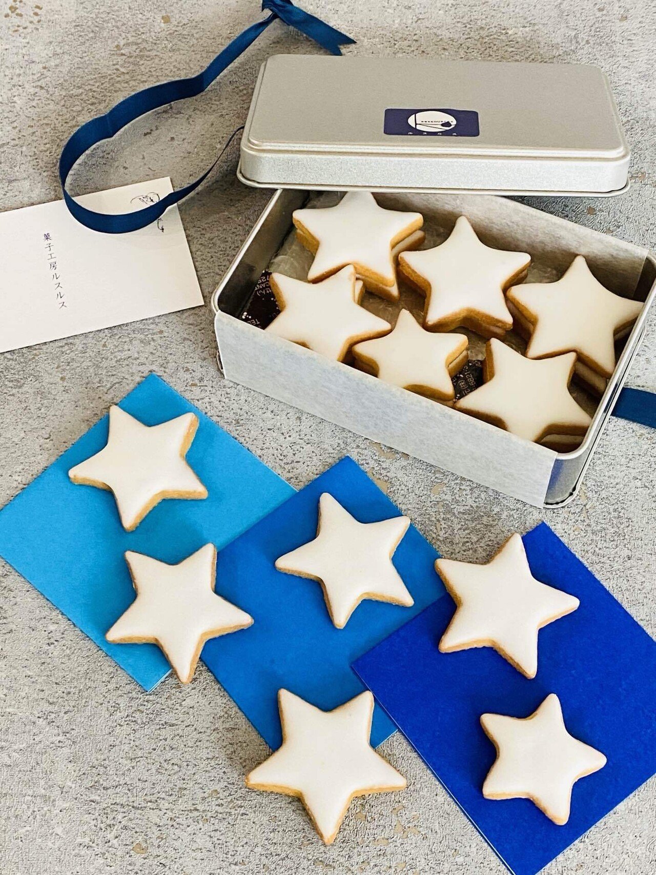 ロマンチックな星のクッキー缶｜Tamara