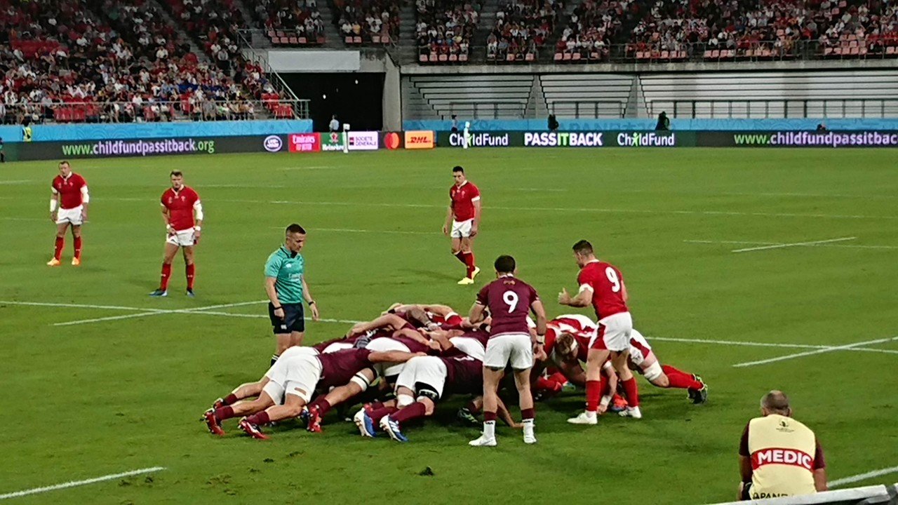 観戦記】ラグビーワールドカップ2019 プールD ウェールズ vs