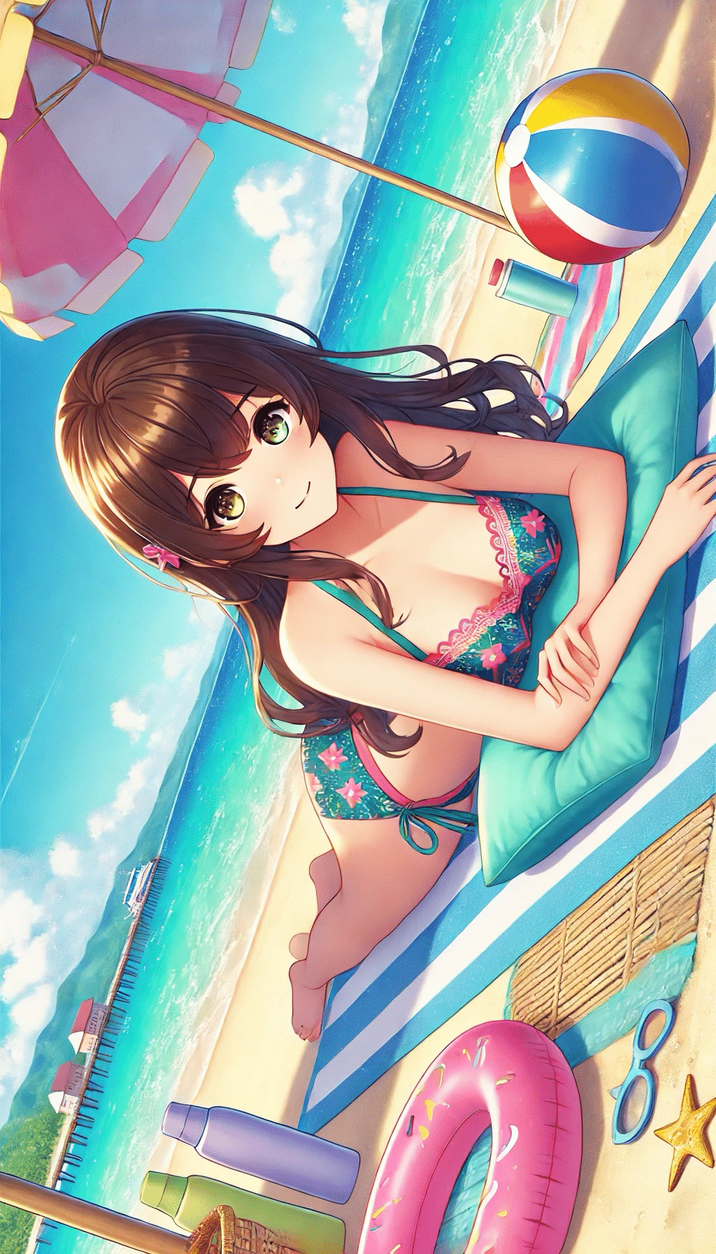 DALL-E3 夏ですね 水着を描いてみようかな｜Yuki