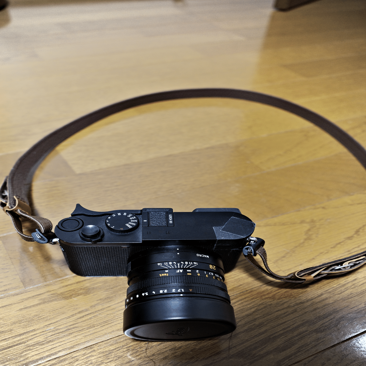 Leica 純正 ストラップ Q3 ライカ カメラストラップ レザー LEICA - Leica Q3 純正レザーストラップの通販 by 2022kase's shop