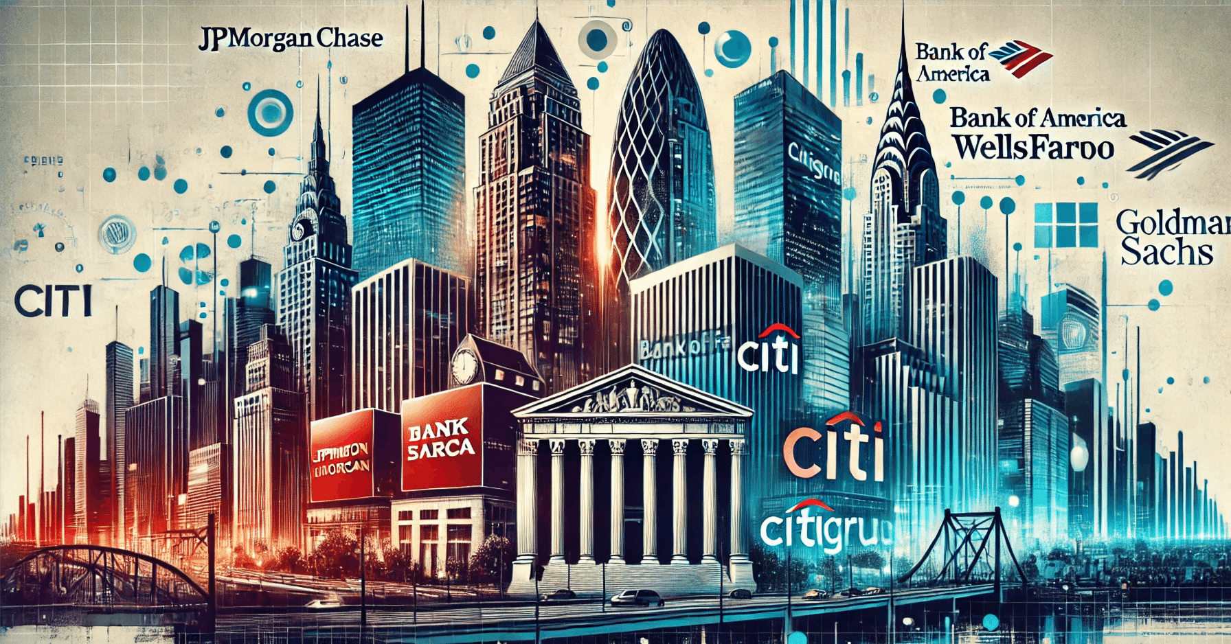 米国の主要メガバンクと投資銀行：歴史と強み｜個人投資家 Taka Chan