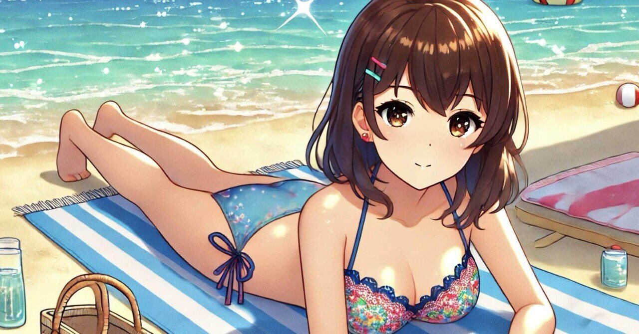 DALL-E3 夏ですね 水着を描いてみようかな｜Yuki