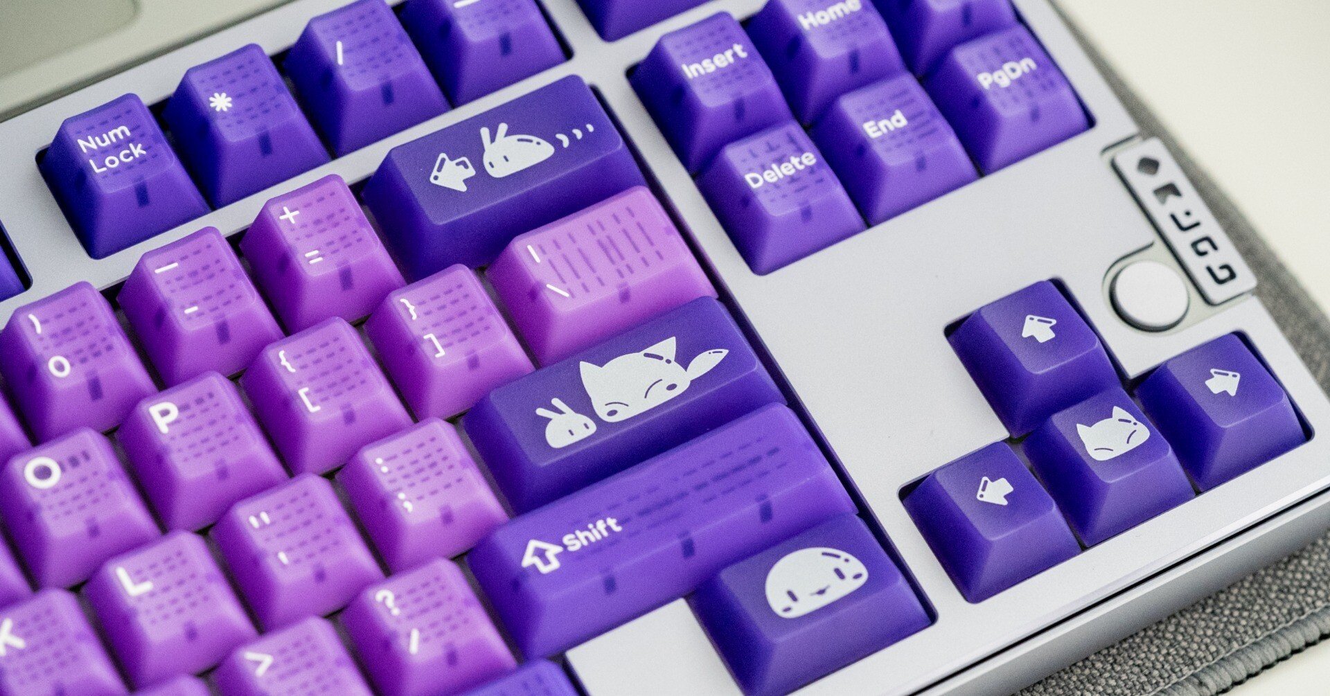 tunnel75自作キーボード　domikey x hififox キーキャップ 74375c4b39d2e8a6ab040125984434