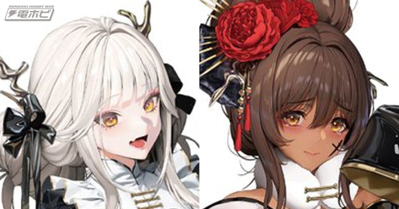 勝利の女神：NIKKE ブラン：ホワイトラビット ノワール：ブラックラビット 勝利の女神：NIKKE』ブラン：ホワイトラビットとノワール：ブラック