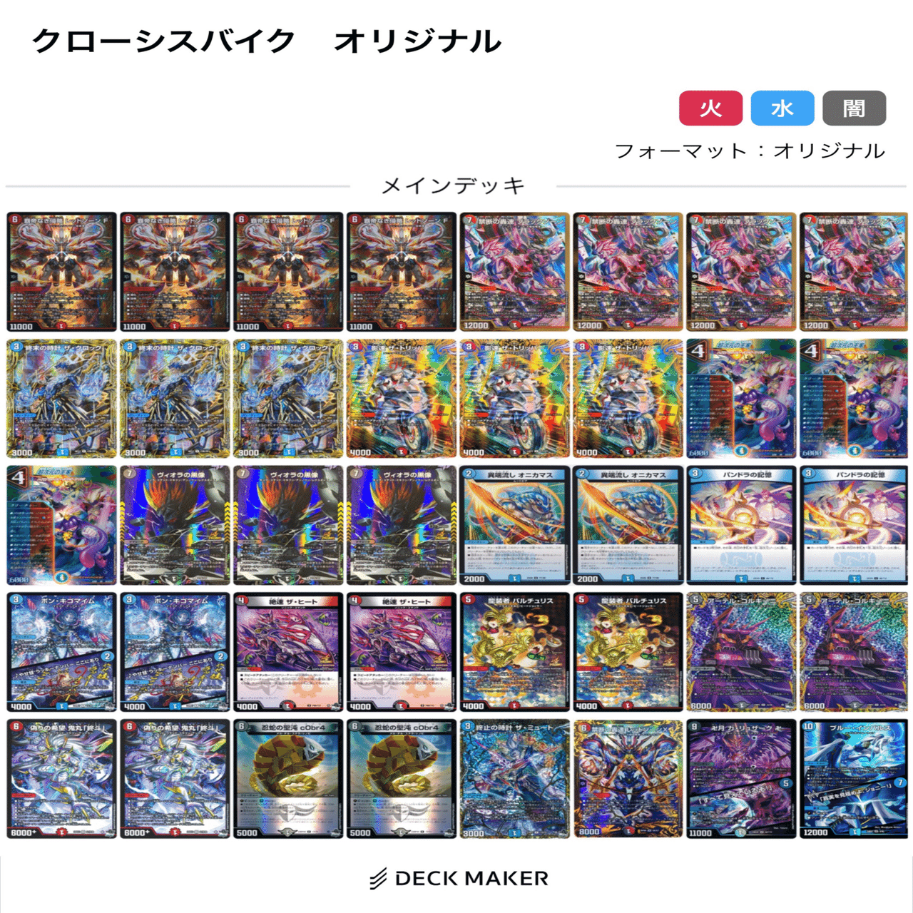 クローシスバイク デッキ クローシスバイクのすゝめ 7/8〜14 [調整録]｜チェイス