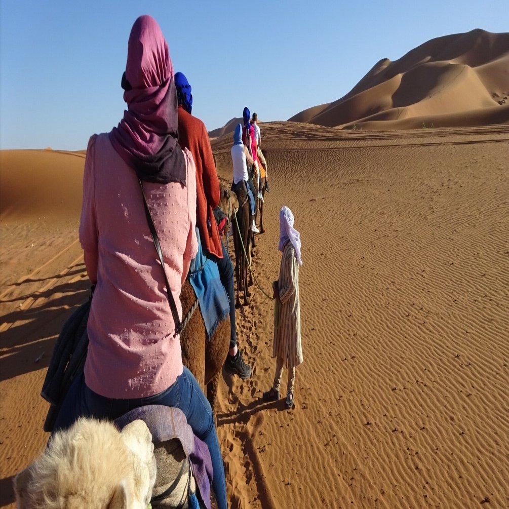 モロッコ旅③サハラツアー：気分は隊商⁉6カ国のツアーメイトと砂の世界へ｜みょん＠ライター