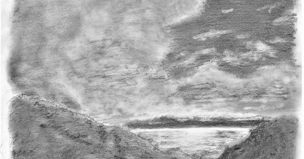 鉛筆画｜ヒロの休日