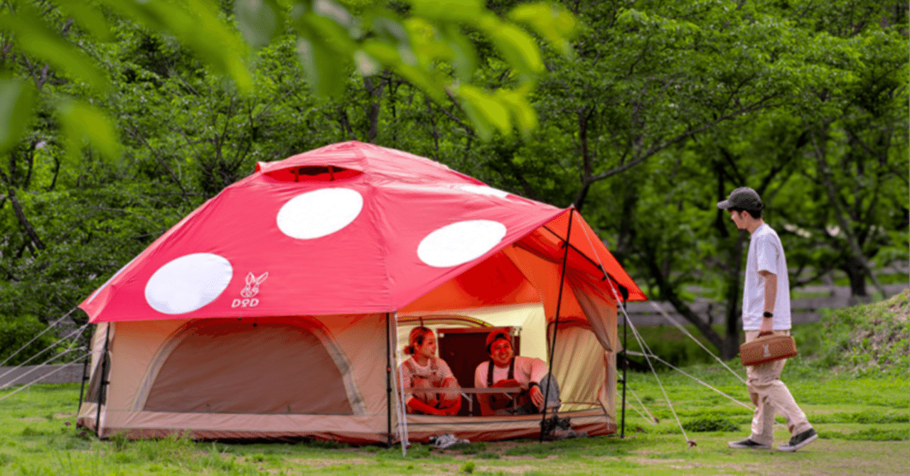 DoD キノコテント＋いつかのタープ＋ワンポールテントS用マット DODお得セット】ワンポールテントL＆いつかのタープセット タン