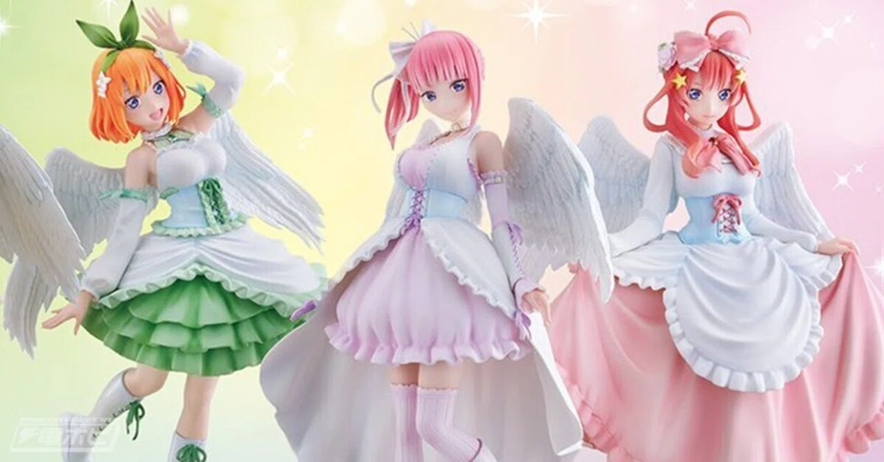 五等分の花嫁∬』天使な姿が麗しい中野四葉と中野五月の1/7スケール
